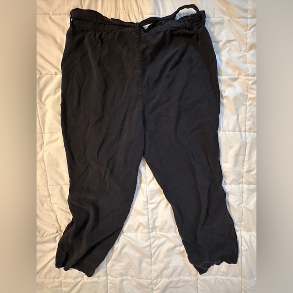 Sanctuary Black Cargo Pants with Elastic Waistband XXL #1788 - Picture 2 of 4